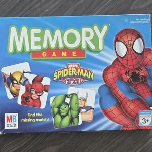Milton Bradley Spider-Man Memory Game - Blue